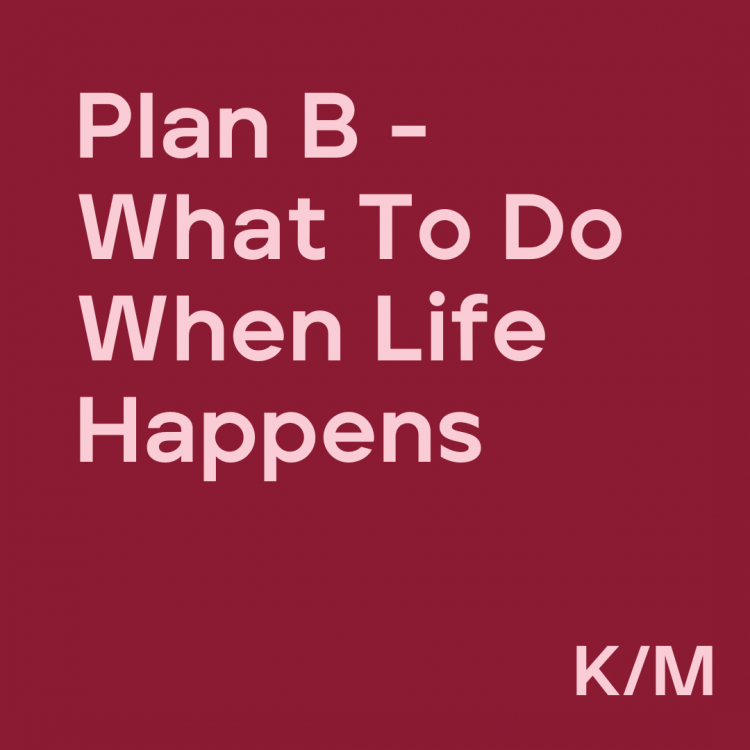 plan b what to do when life happens